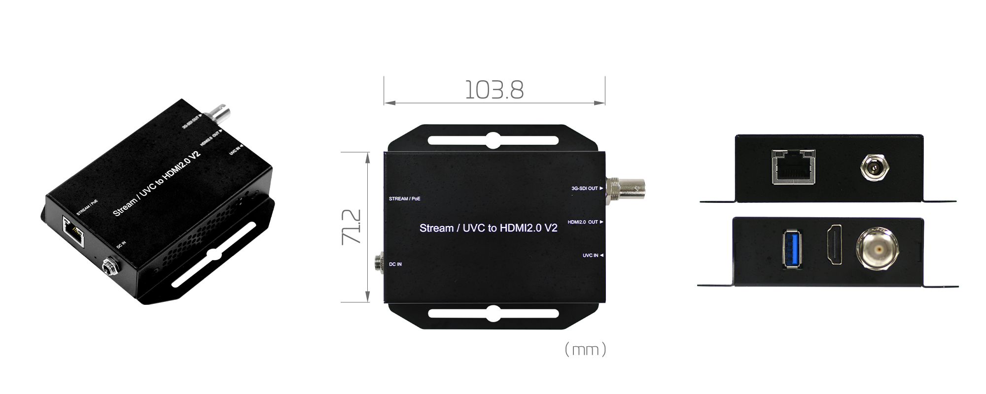 SC6E0N1 IP/UVC to HDMI2.0 V2