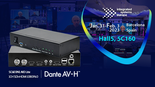 YUAN Rolls Out SC6E0 Series with Dante AV-H Protocol Support