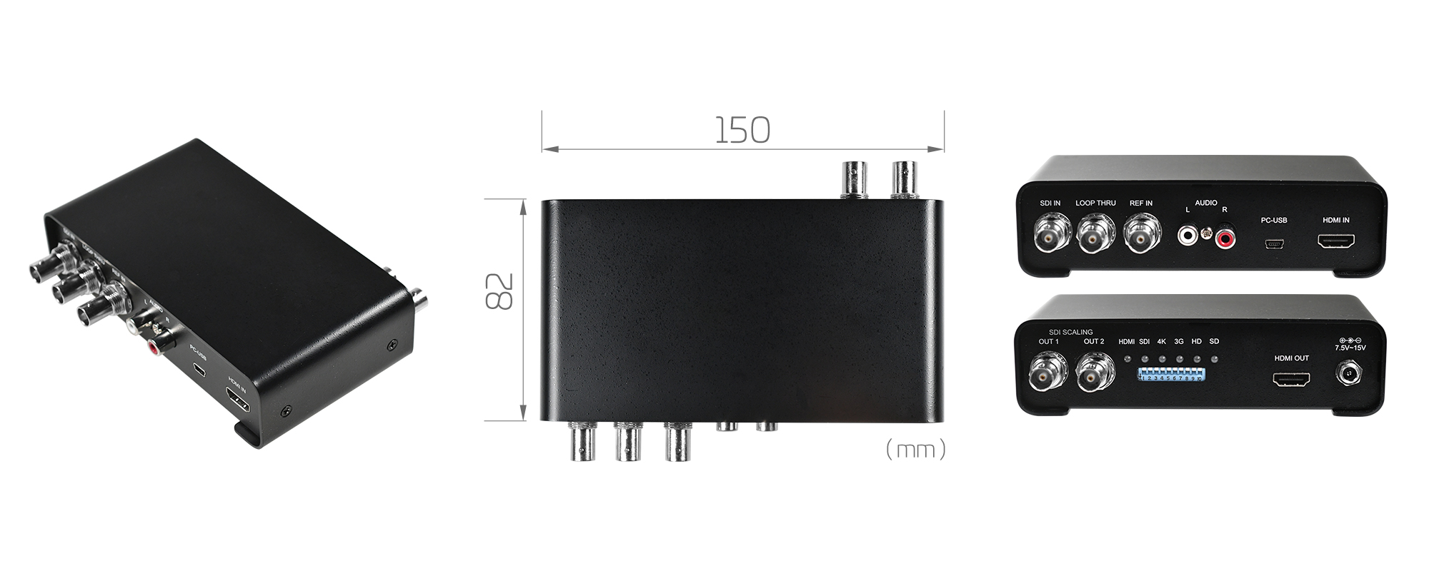 SDI⇌HDMI2.0 4K Cross