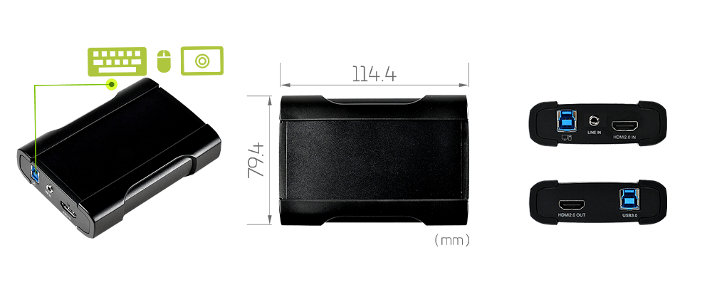 UB576G HDMI2.0 HDR HID