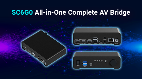 YUAN Launches SC6G0, Bridging HDMI, UVC, and AV over IP in One Device
