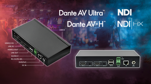 YUAN Launches the World's First Quad-Protocol 4K Transceiver