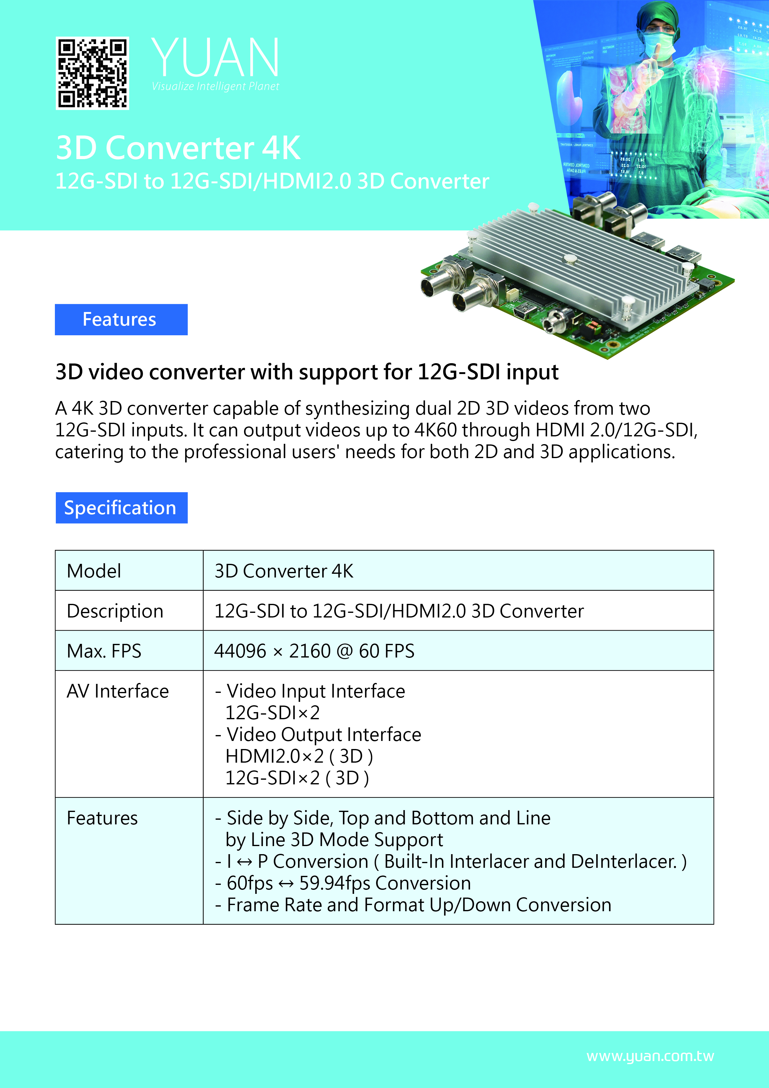 4K 3D Converter ( Capture Card )